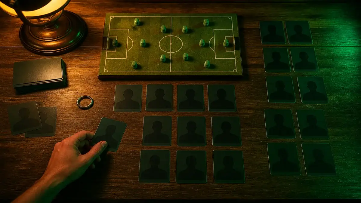 Build a Global XI Without Breaking €150M editorial illustration